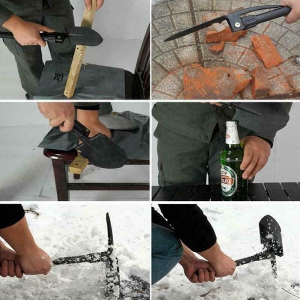 Multifunction Folding Shovel for Camping and Garden Jobs - image 4