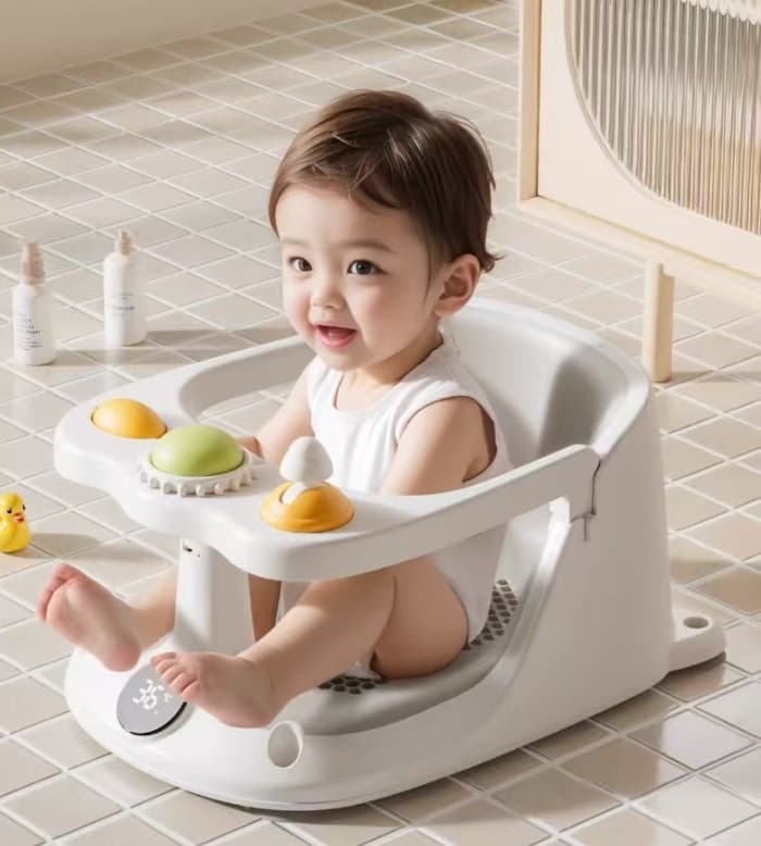 A supportive baby bath seat for calmer bath times - image 3