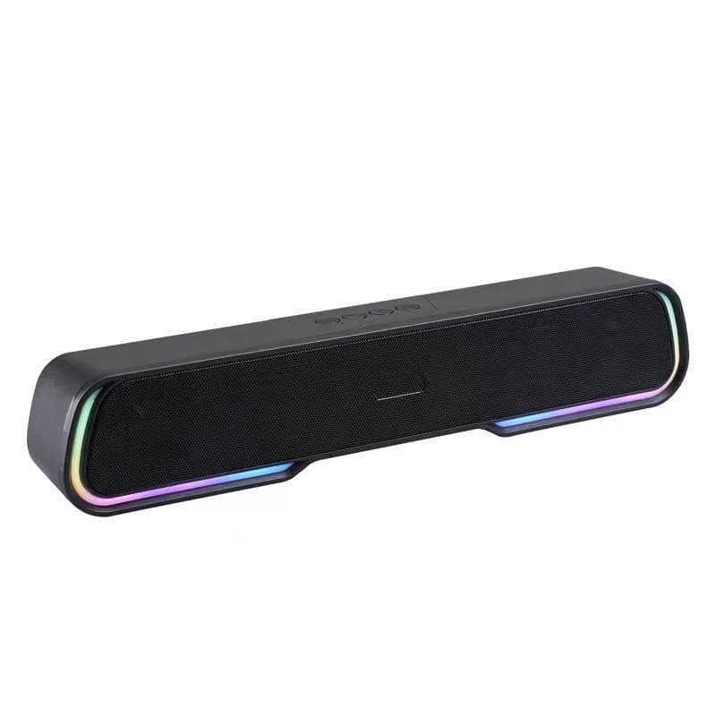 Portable TV Soundbar with Bluetooth and Dynamic RGB Lights - image 2