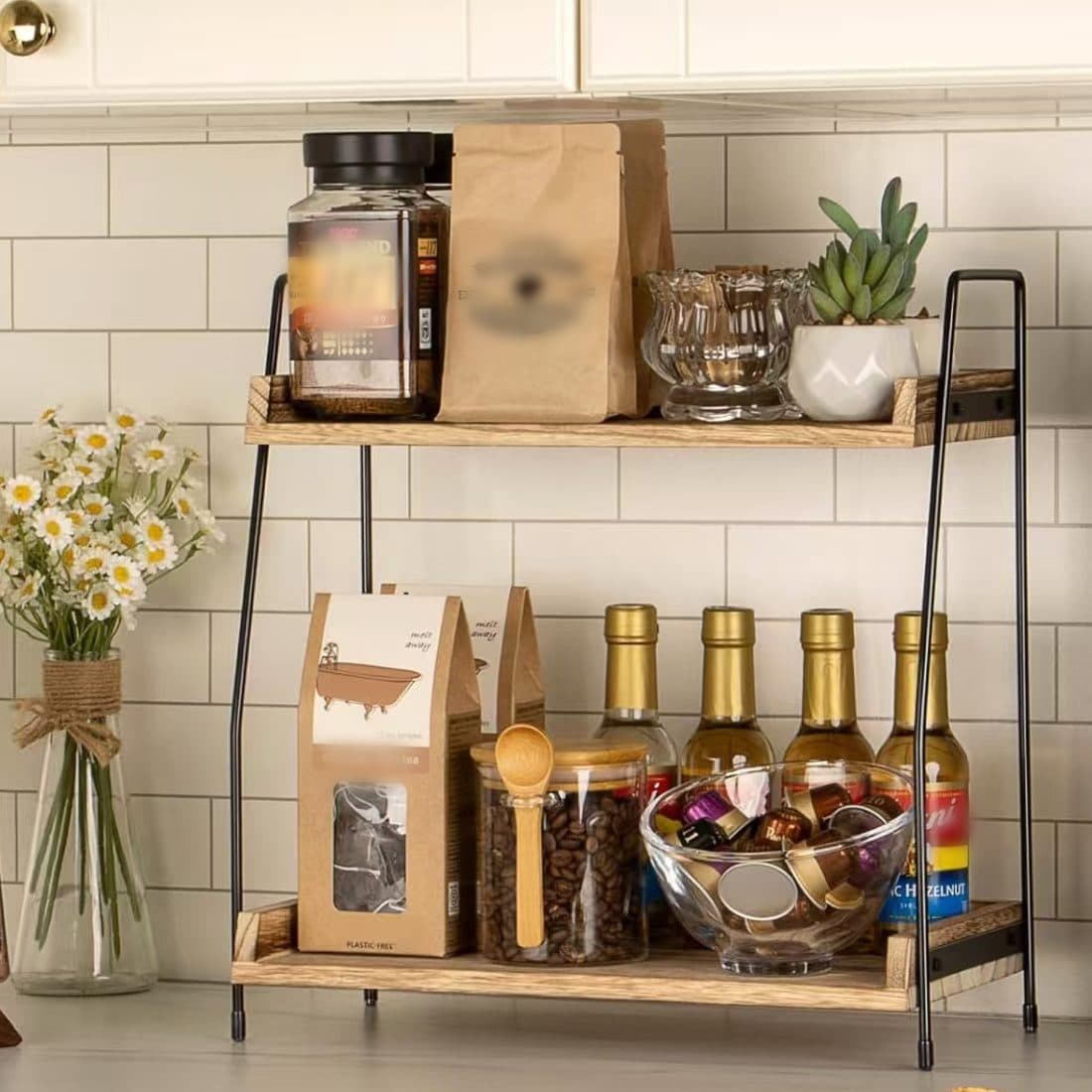 A Compact Two-Tier Shelf for Kitchens, Desks and Bathrooms - image 3