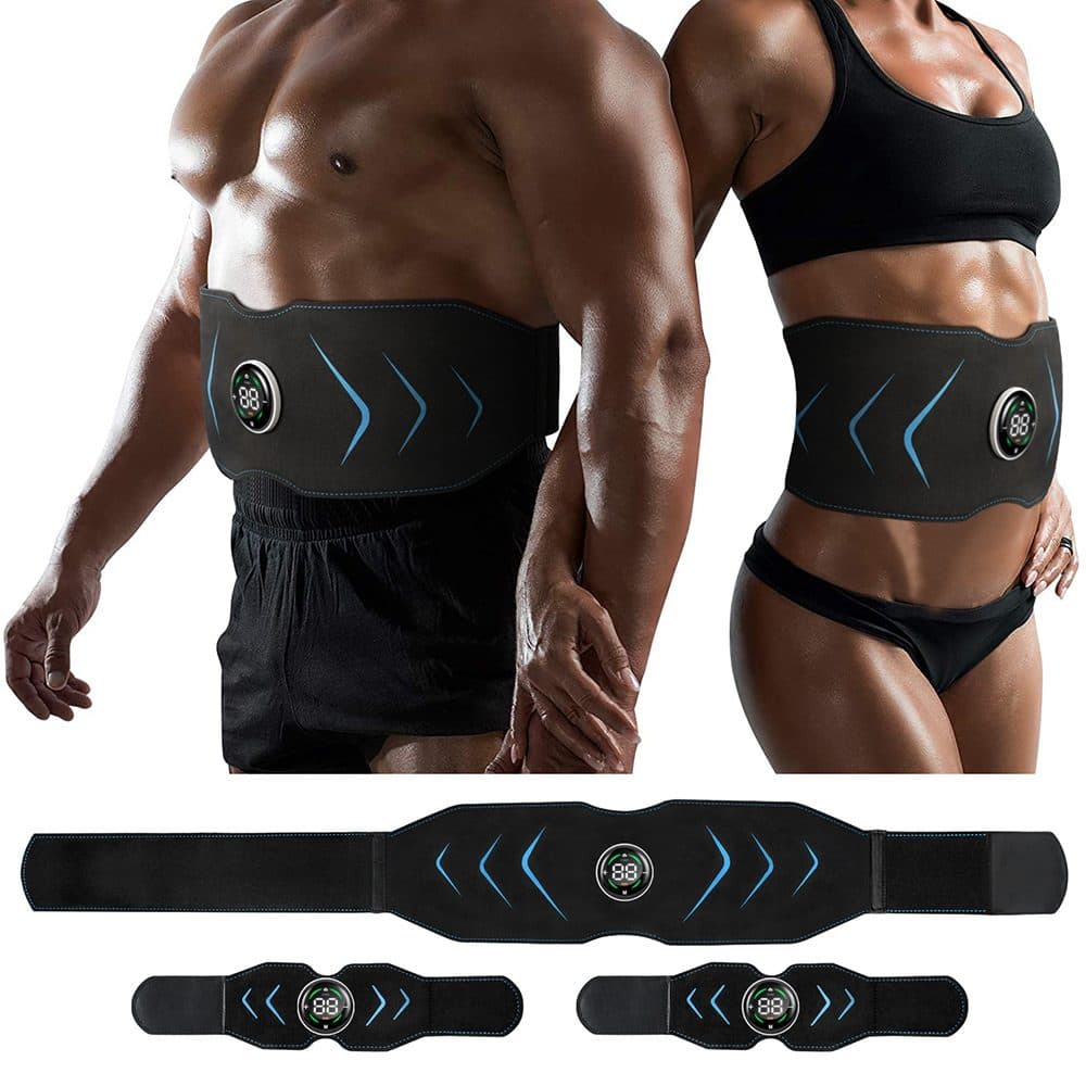 USB Rechargeable EMS Abdominal Muscle Toning Belt - image 9