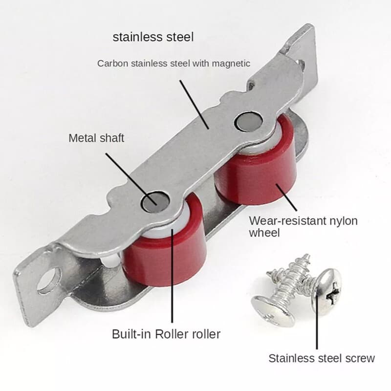 Stainless Steel Sliding Door Rollers for Smooth Operation - image 3