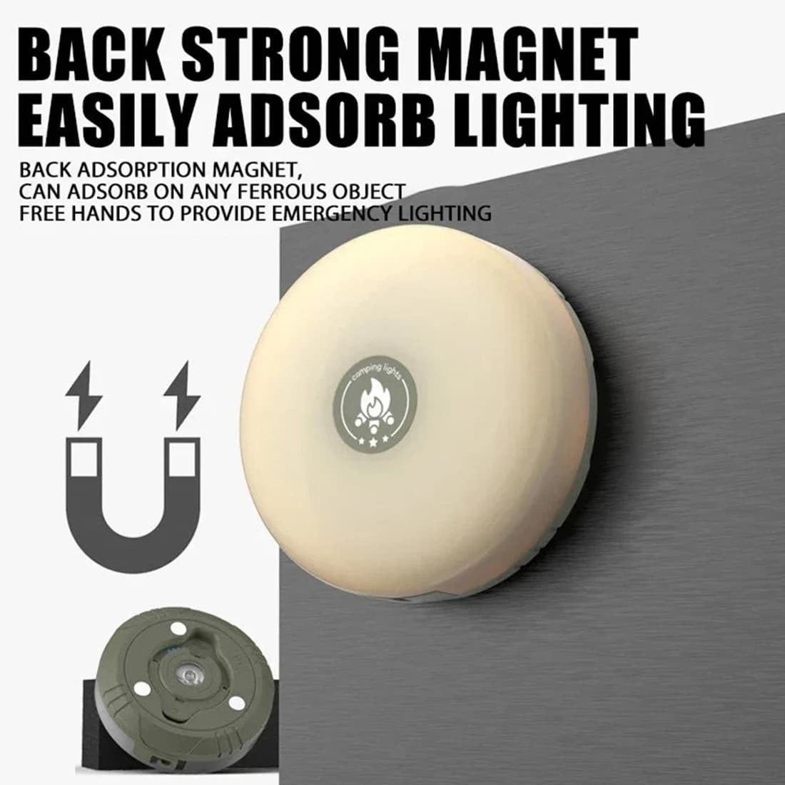 2 Pack Portable Camping String Lights - image 3