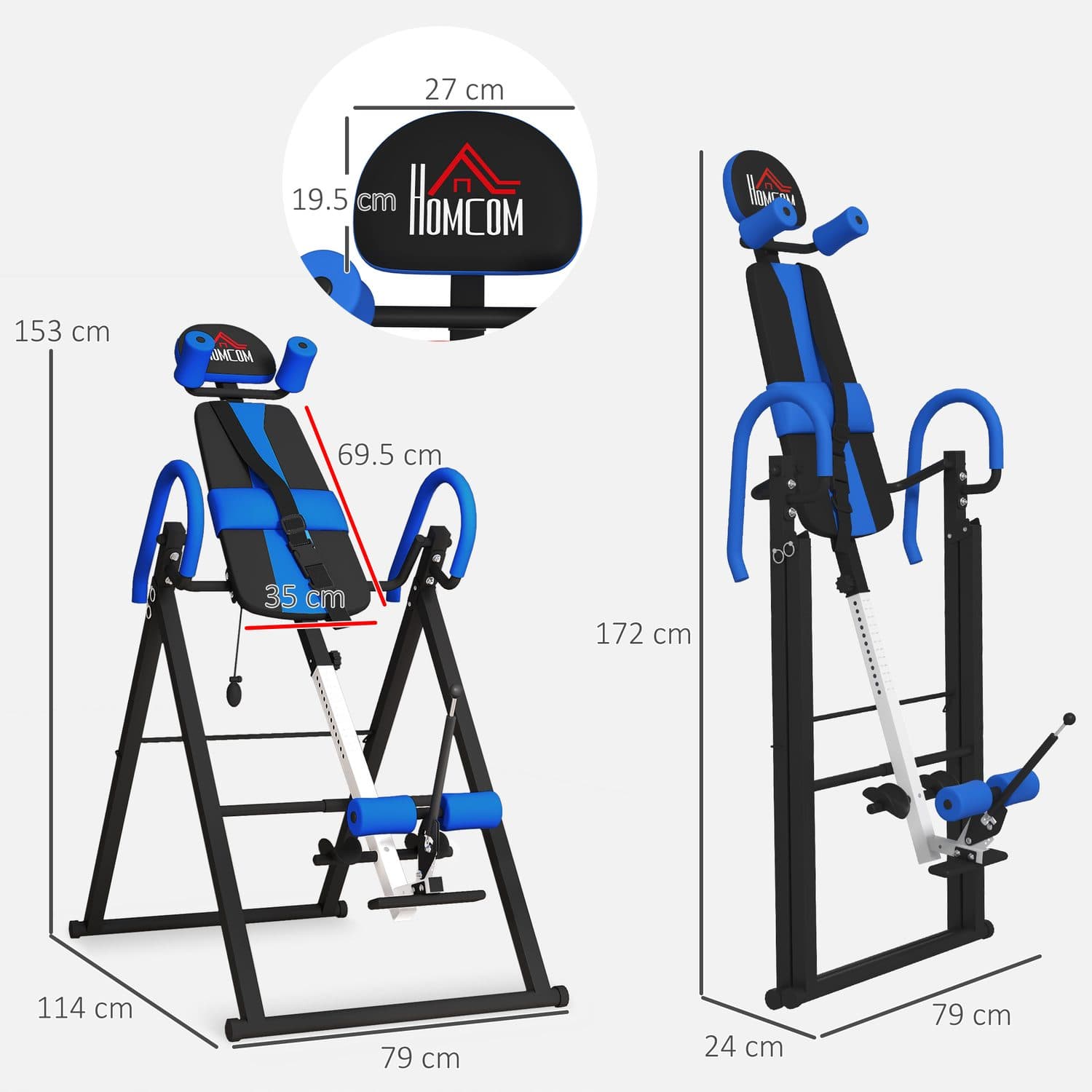 Foldable Gravity Inversion Table - image 5