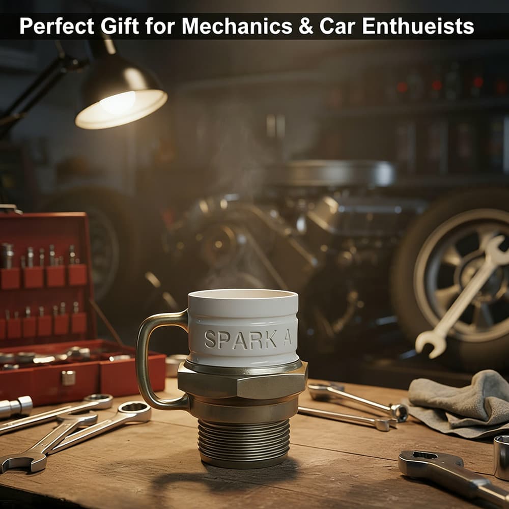 Spark Plug Coffee Mug — A Conversation Starter for Mechanics - image 9
