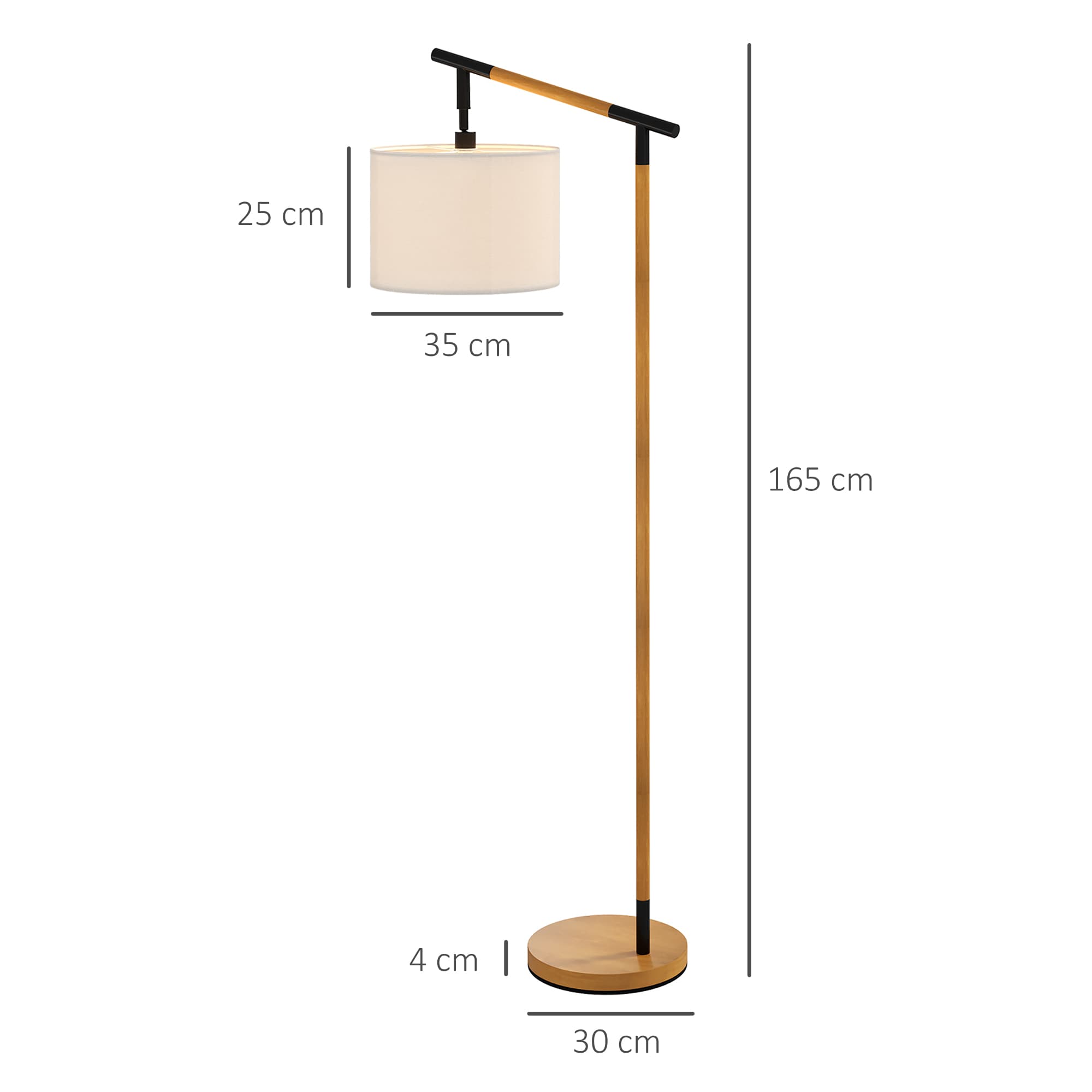 Flexible Brown Floor Lamp - image 3