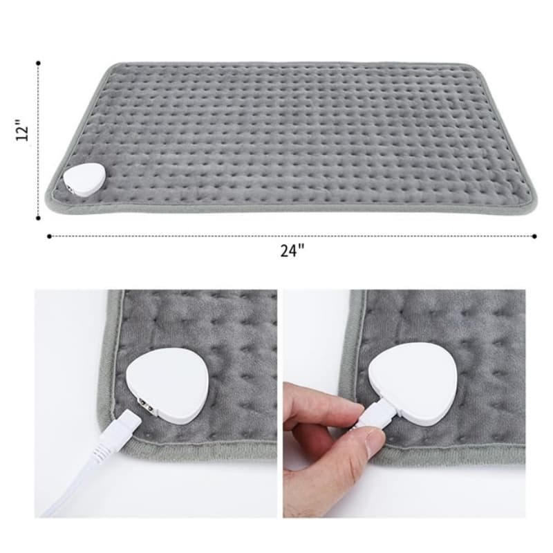Electric Heat Pad for Soothing Back, Neck & Shoulder Relief - image 6
