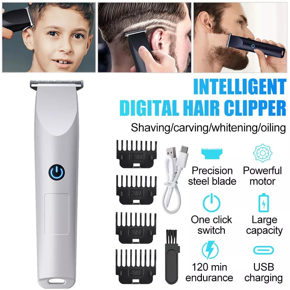 Electric Beard Shaver & Trimmer - USB Rechargeable - image 8