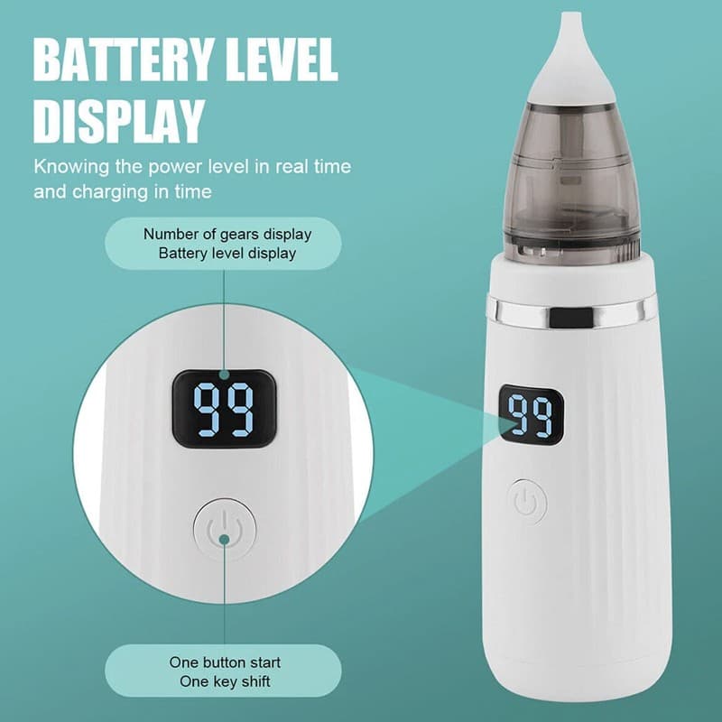 Electric Baby Nasal Aspirator for Gentle Congestion Relief - image 4