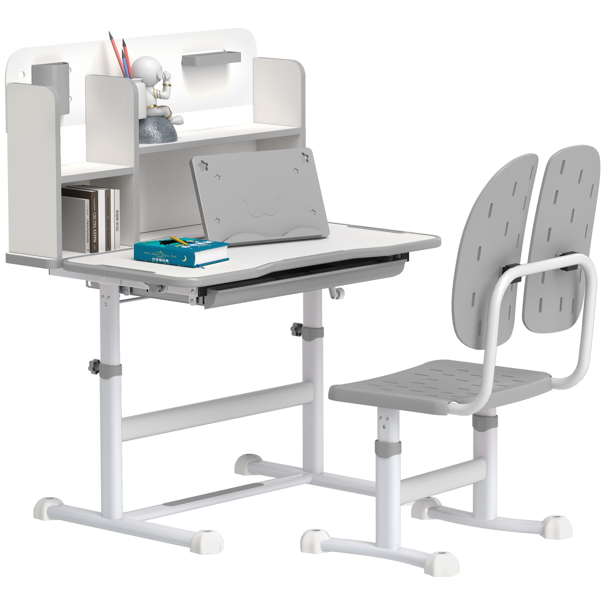 Ergonomic Kids Desk Set