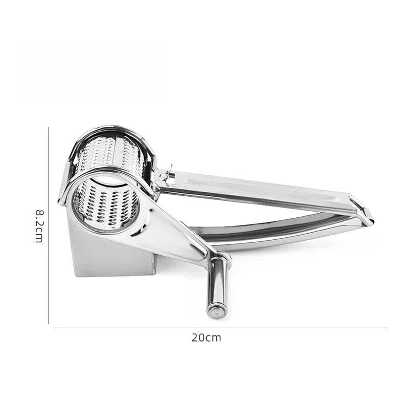 Rotary Cheese Grater with 3 Swappable Grating Drums - image 1