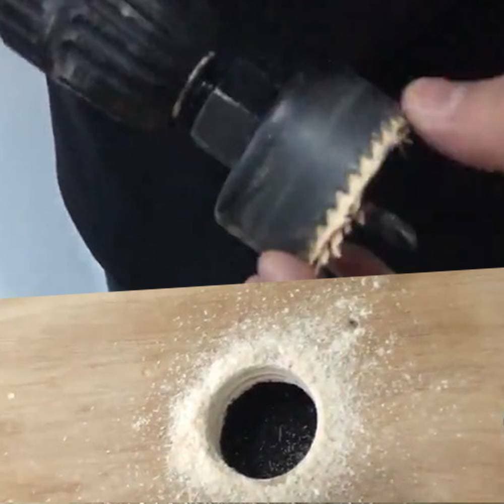 11 Piece Hole Saw Kit for Clean Circular Cuts - image 7