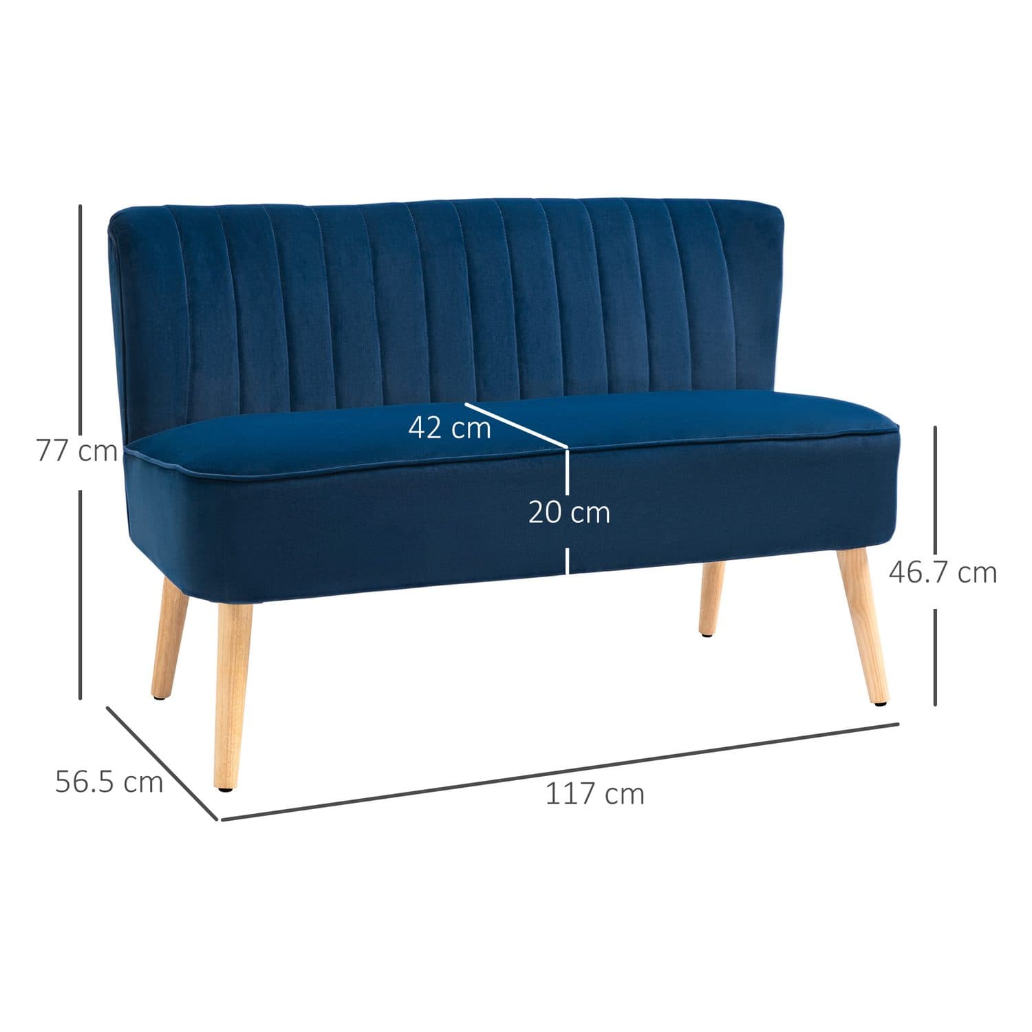 Compact Two-Seater Sofa for Stylish, Comfortable Living - image 4