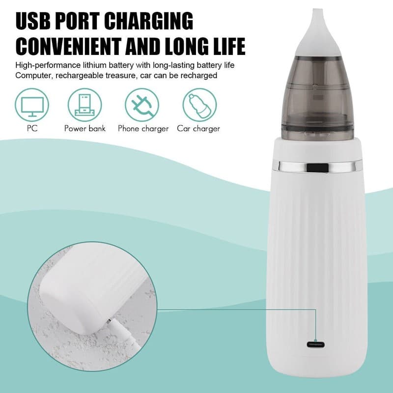 Electric Baby Nasal Aspirator for Gentle Congestion Relief - image 2