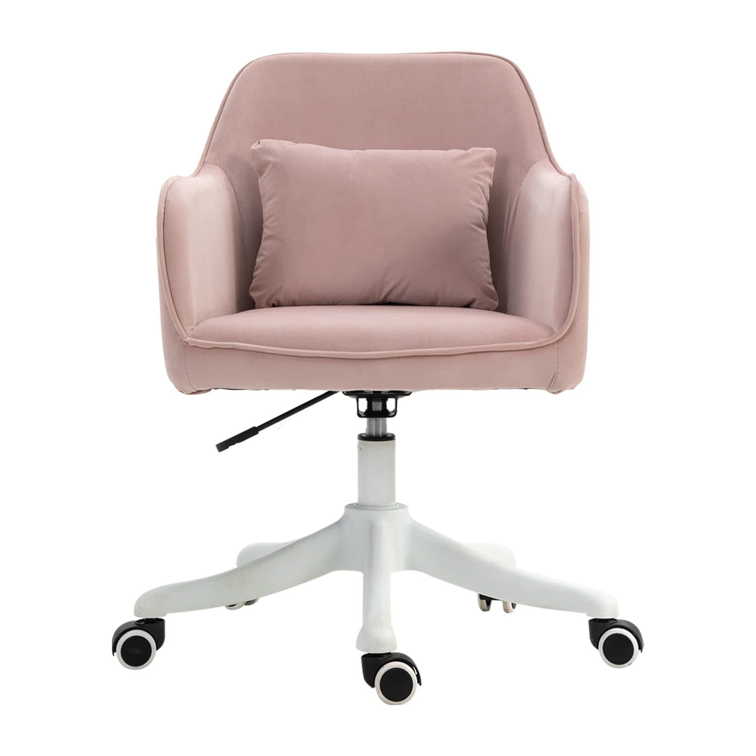 Pink Velvet Massage Chair - Pink