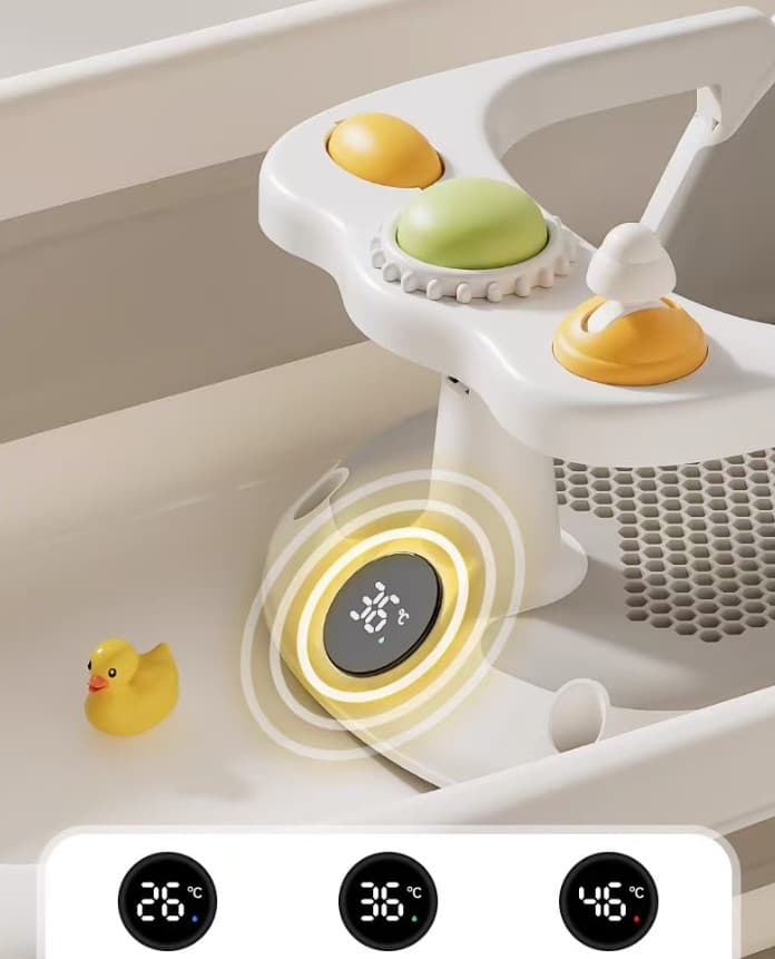 A supportive baby bath seat for calmer bath times - image 6