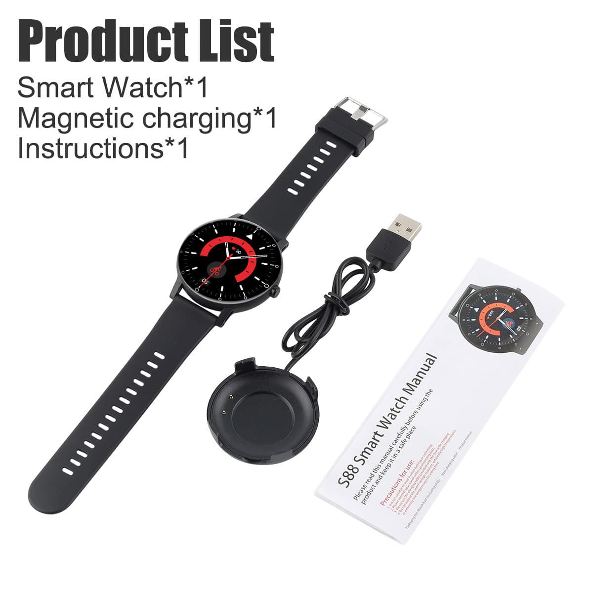 Bluetooth Call Smart Watch with Fitness Tracking