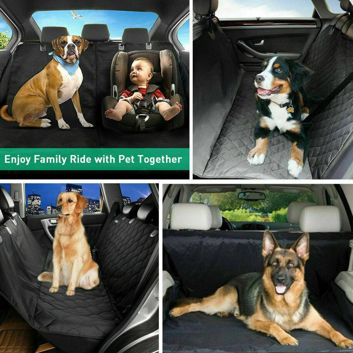 Dog Car Seat Protector with Hammock-Style Fit - image 2