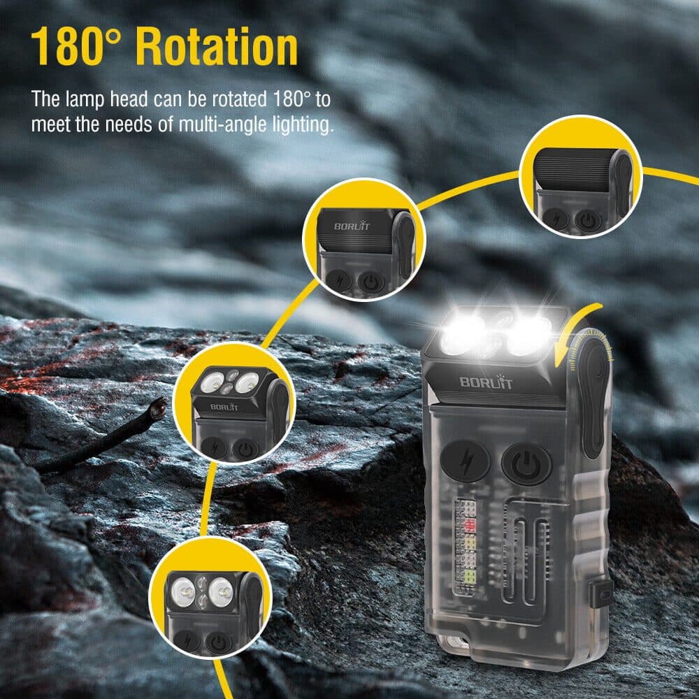 Compact Keychain Torch for Work, Travel and Emergencies - image 5