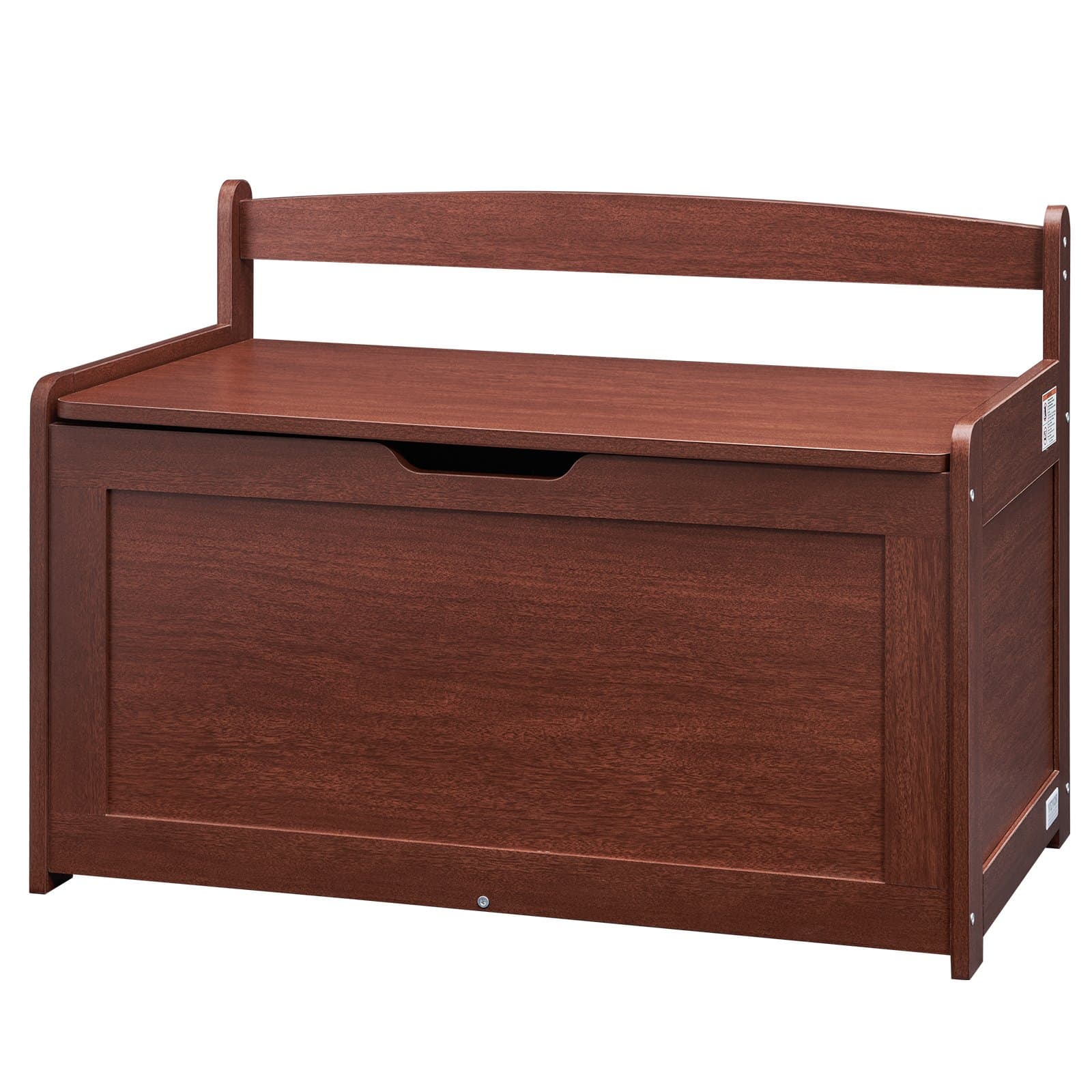 Tidy Up in Style with This Versatile Wooden Toy Chest