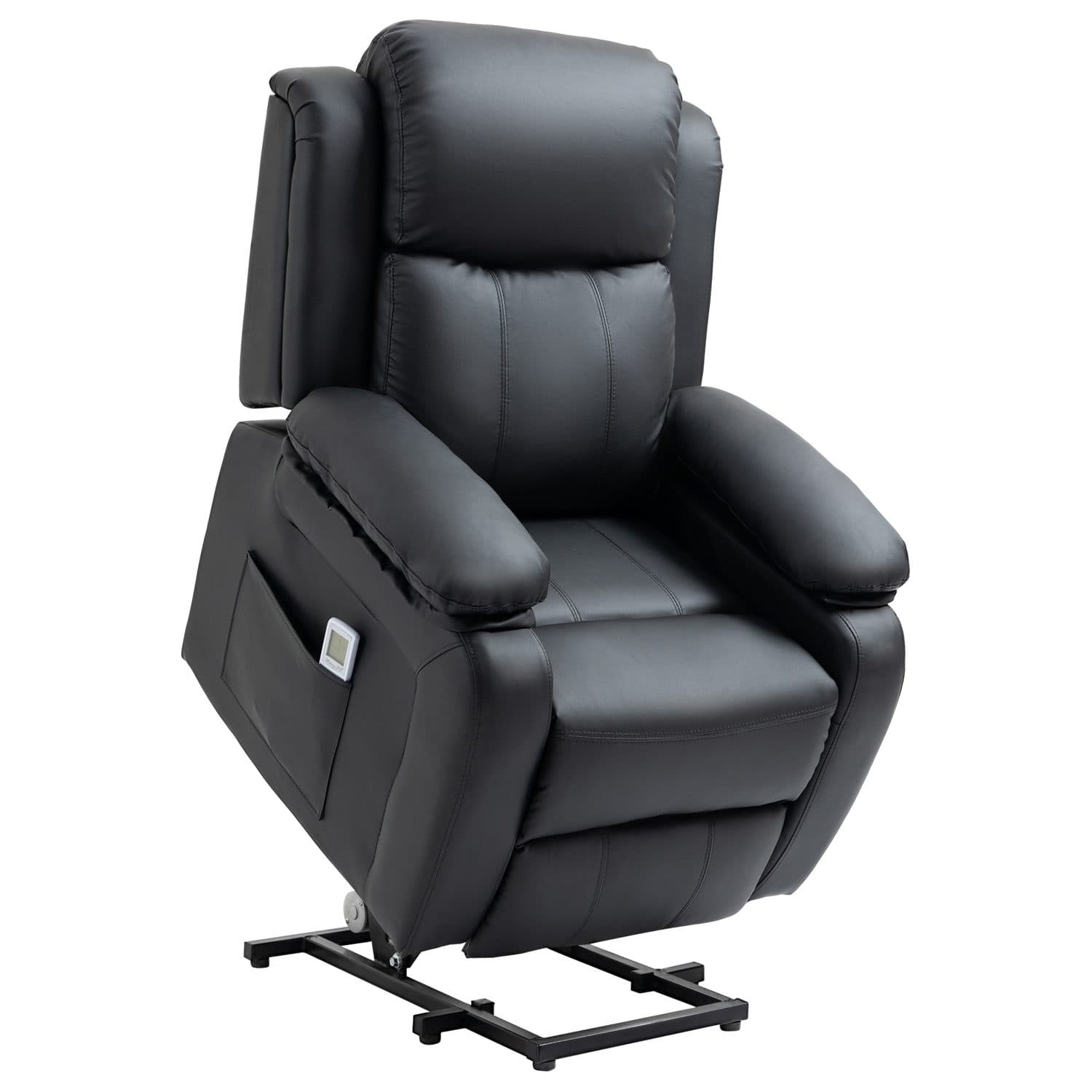 Black Power Lift Massage Chair - Black