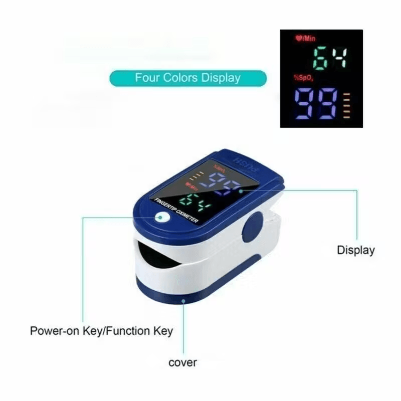 One-Button Finger Clip Oximeter for Easy Spot-Checks - image 2