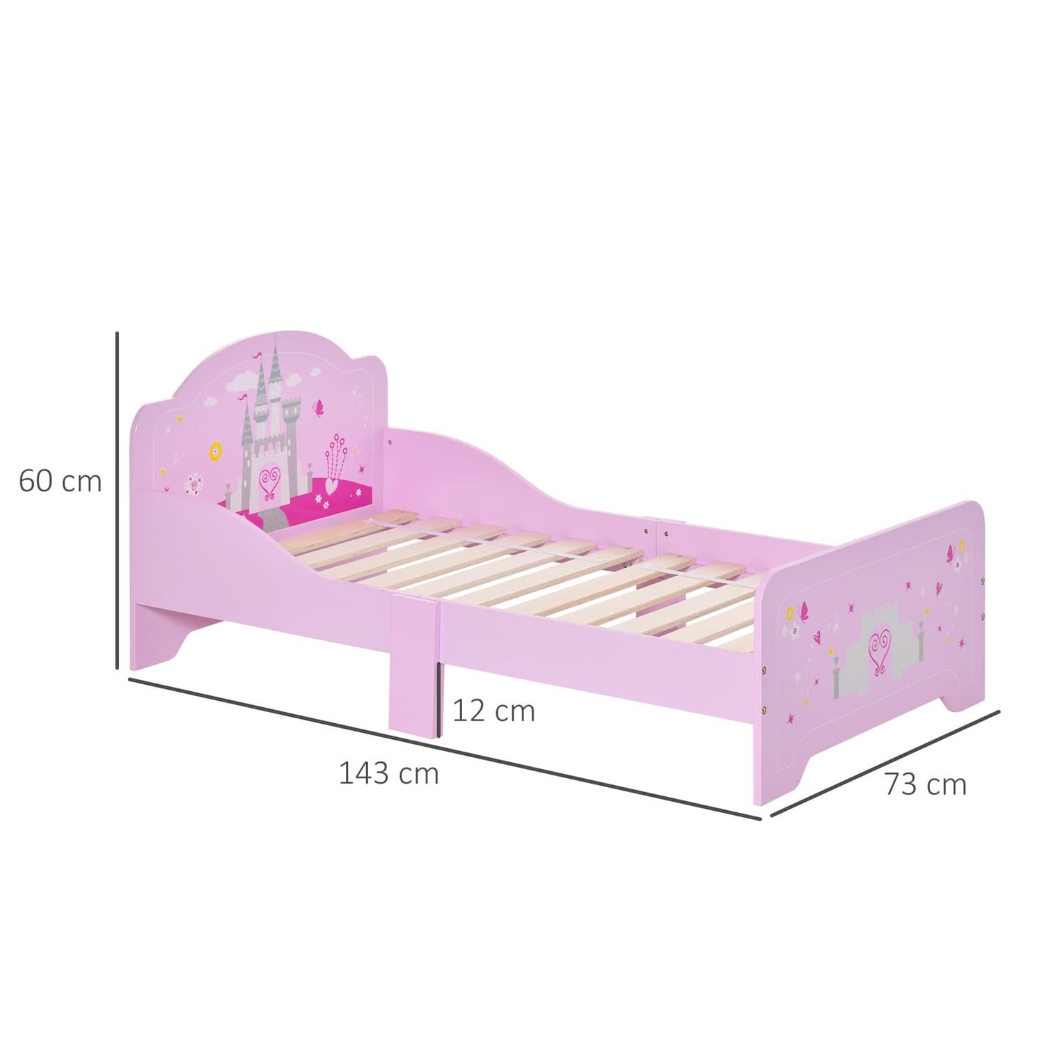 Princess Castle Toddler Bed - image 4