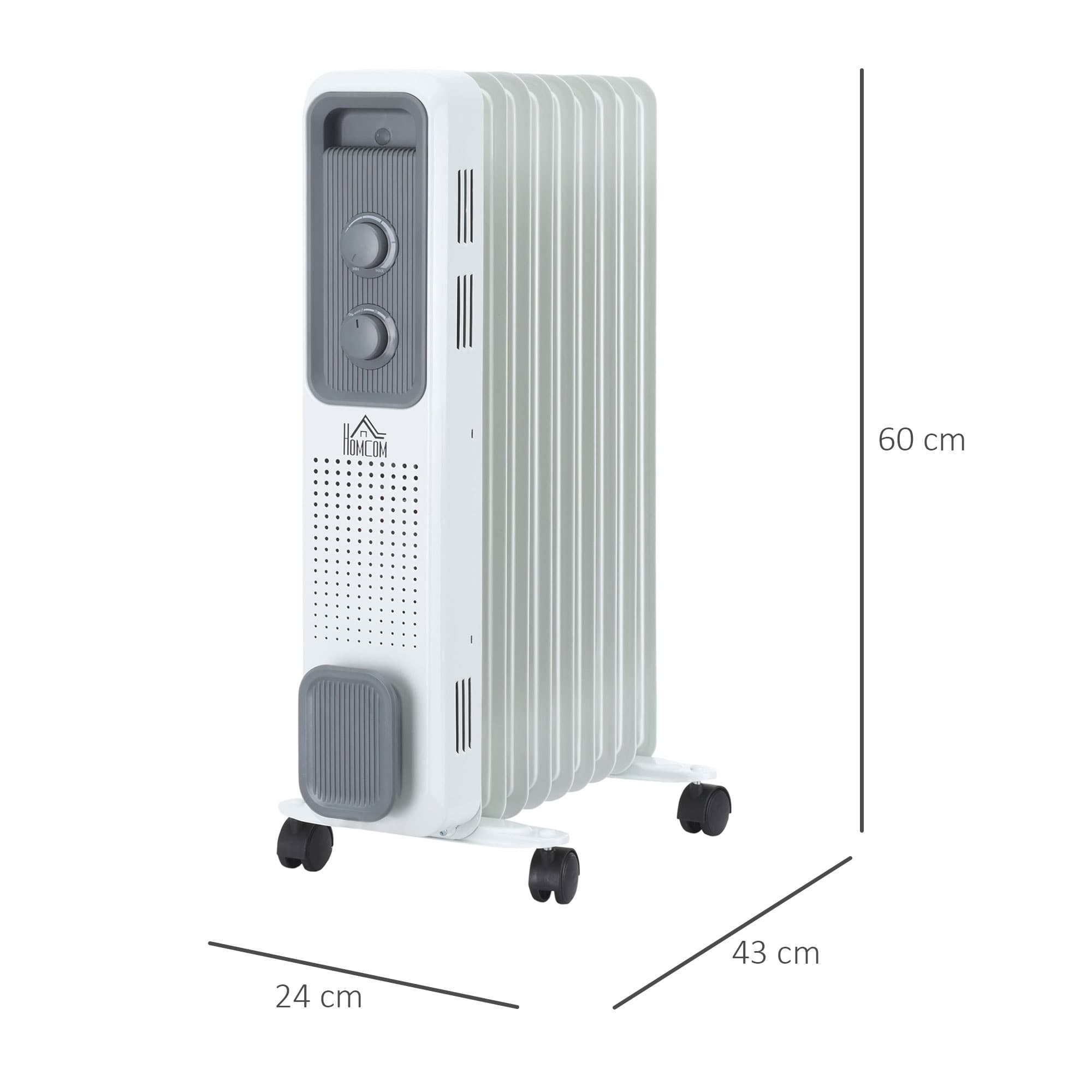 2000W Portable Oil Radiator - image 1
