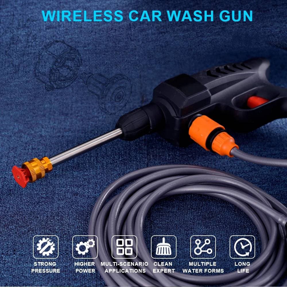Portable Cordless Pressure Washer — 406PSI with 3 Nozzles - image 4