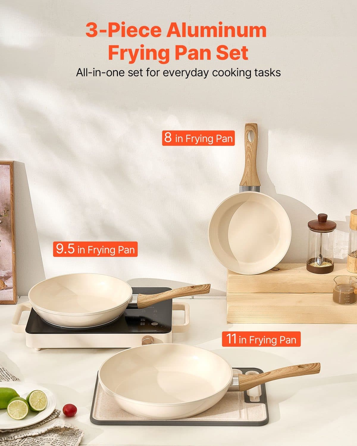 Ceramic Nonstick Frying Pans for Everyday Cooking - image 4