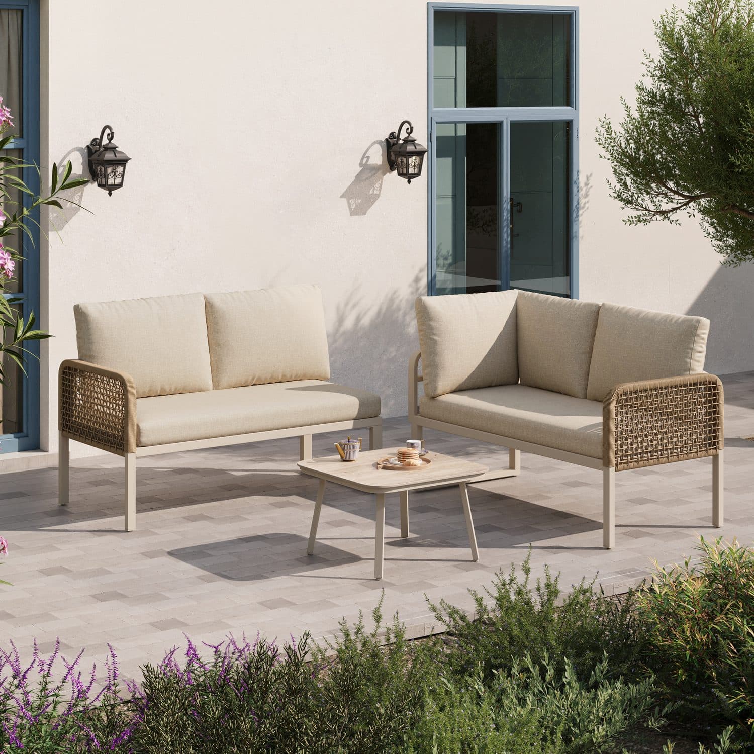 The corner garden set that makes a terrace feel finished - image 3