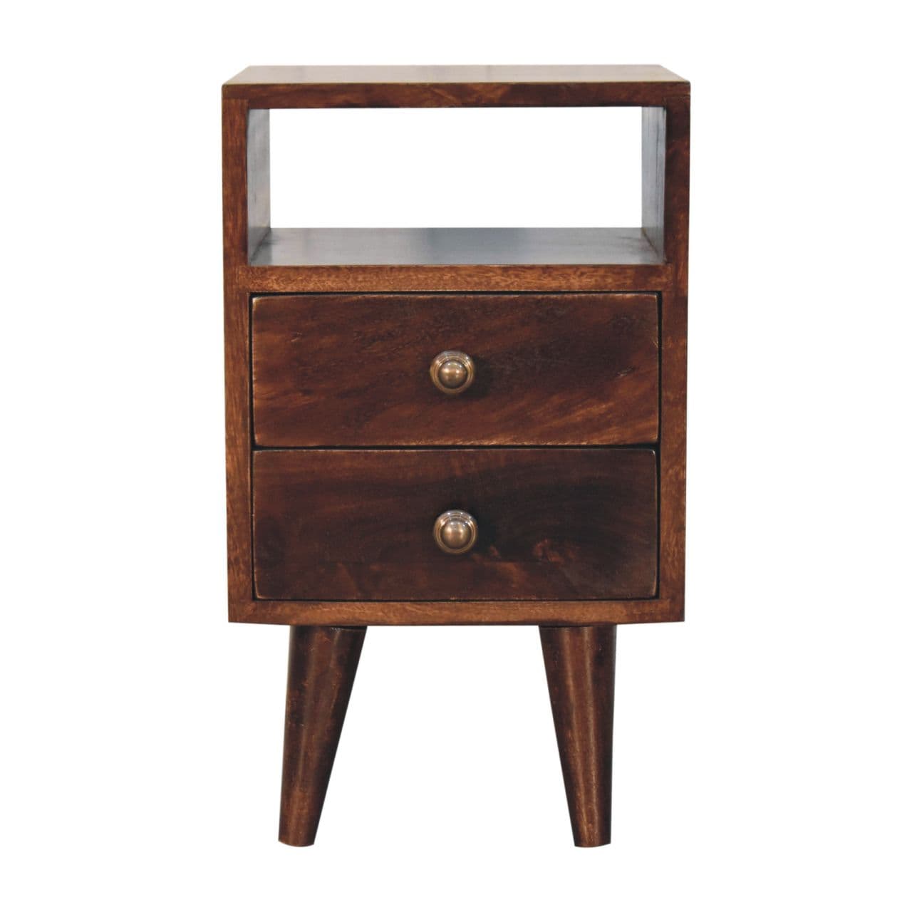 Handcrafted Walnut Bedside Table - image 3