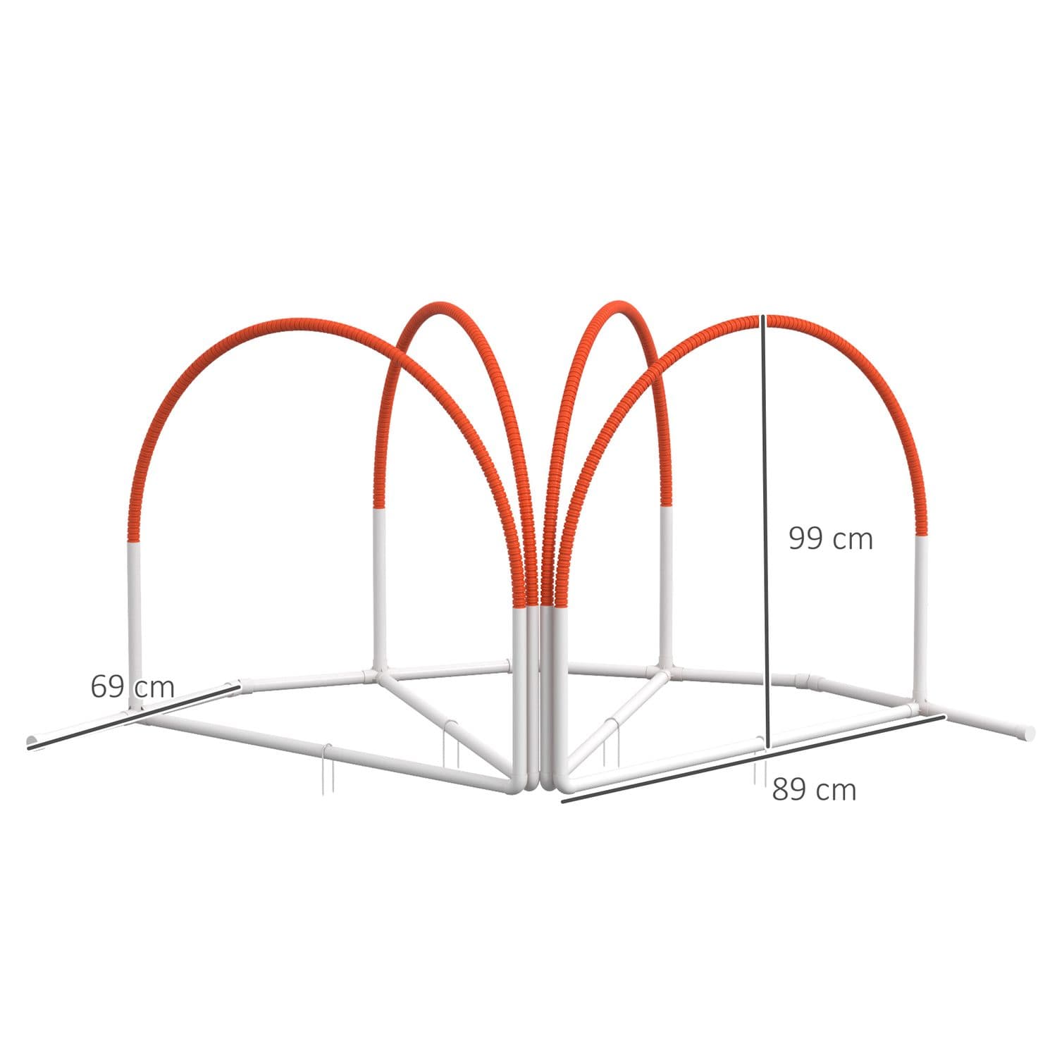 PawHut 4-Piece Dog Agility Training Set with Carry Bag - image 2