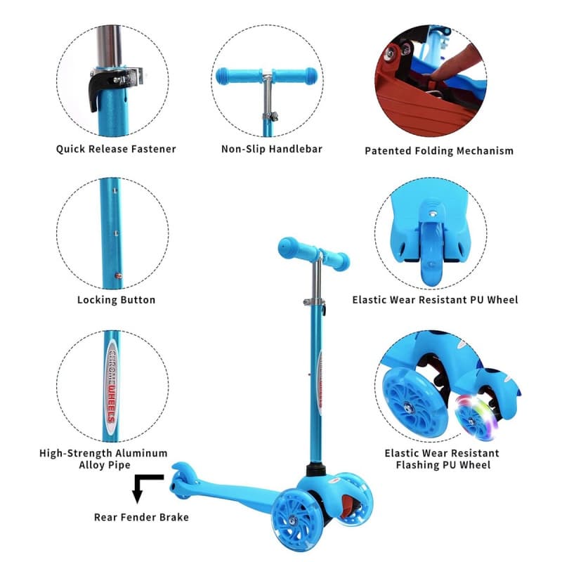 A stable LED scooter for young lean-steer riders - image 9