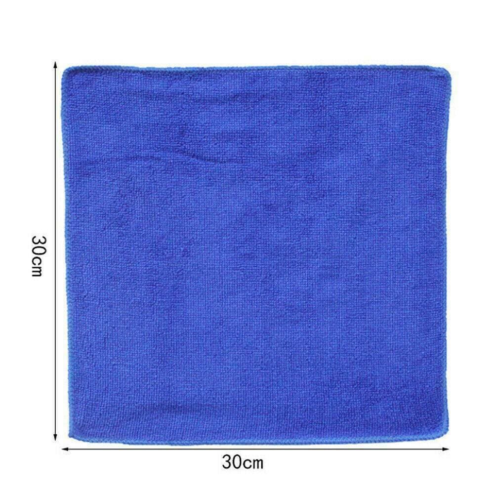 Stock up on 50 blue microfibre cloths for cleaning - image 5