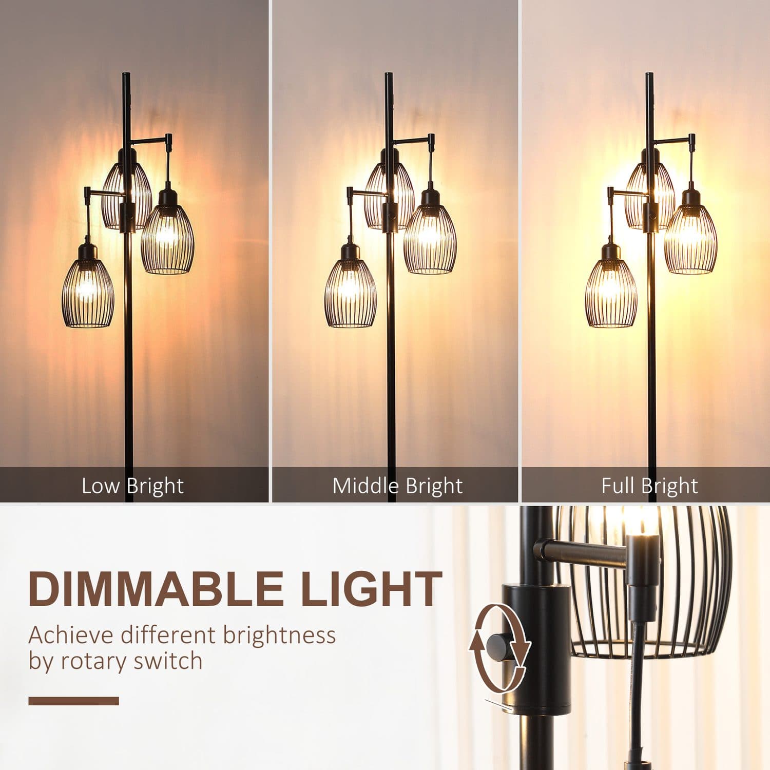 170cm Industrial Floor Lamp - image 3