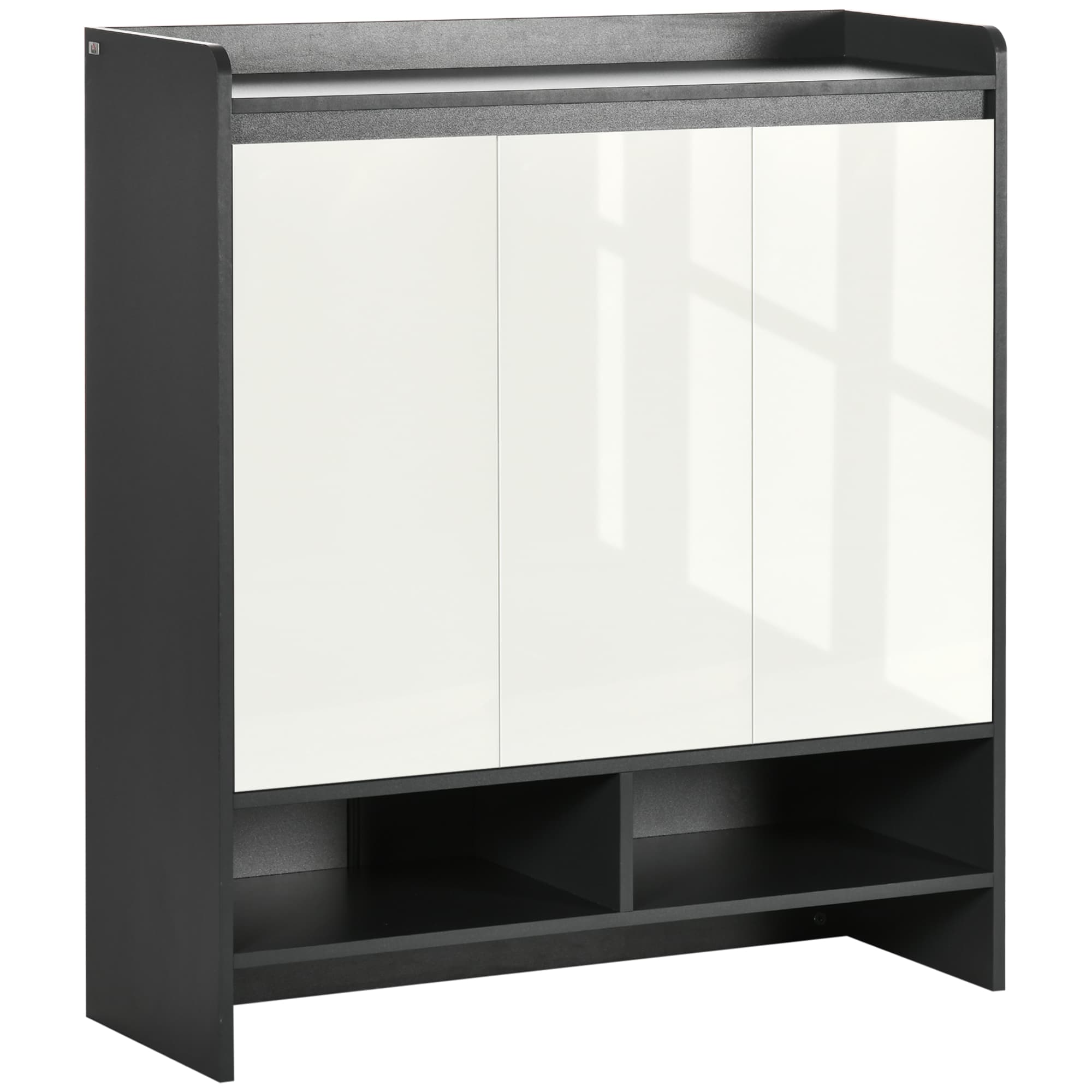High Gloss Shoe Cabinet