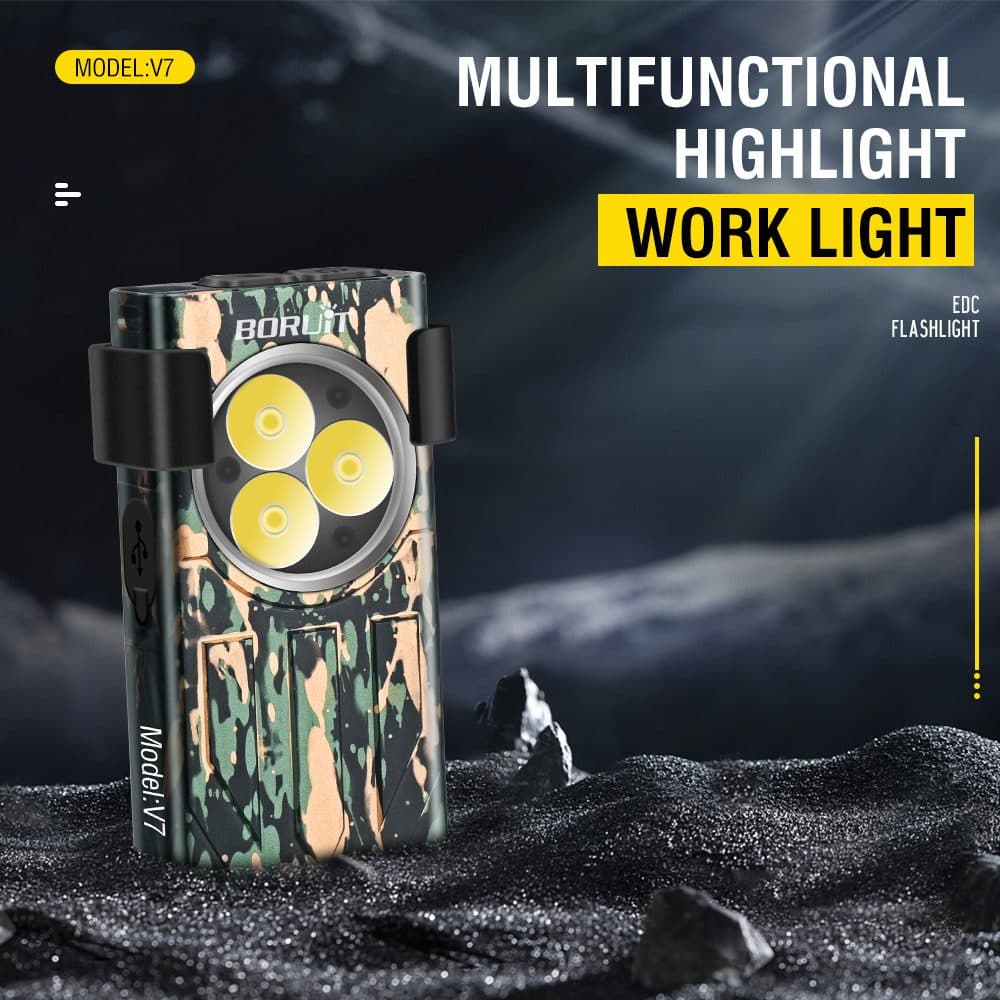 Pocket-ready 1100 lumen EDC flashlight torch - image 2