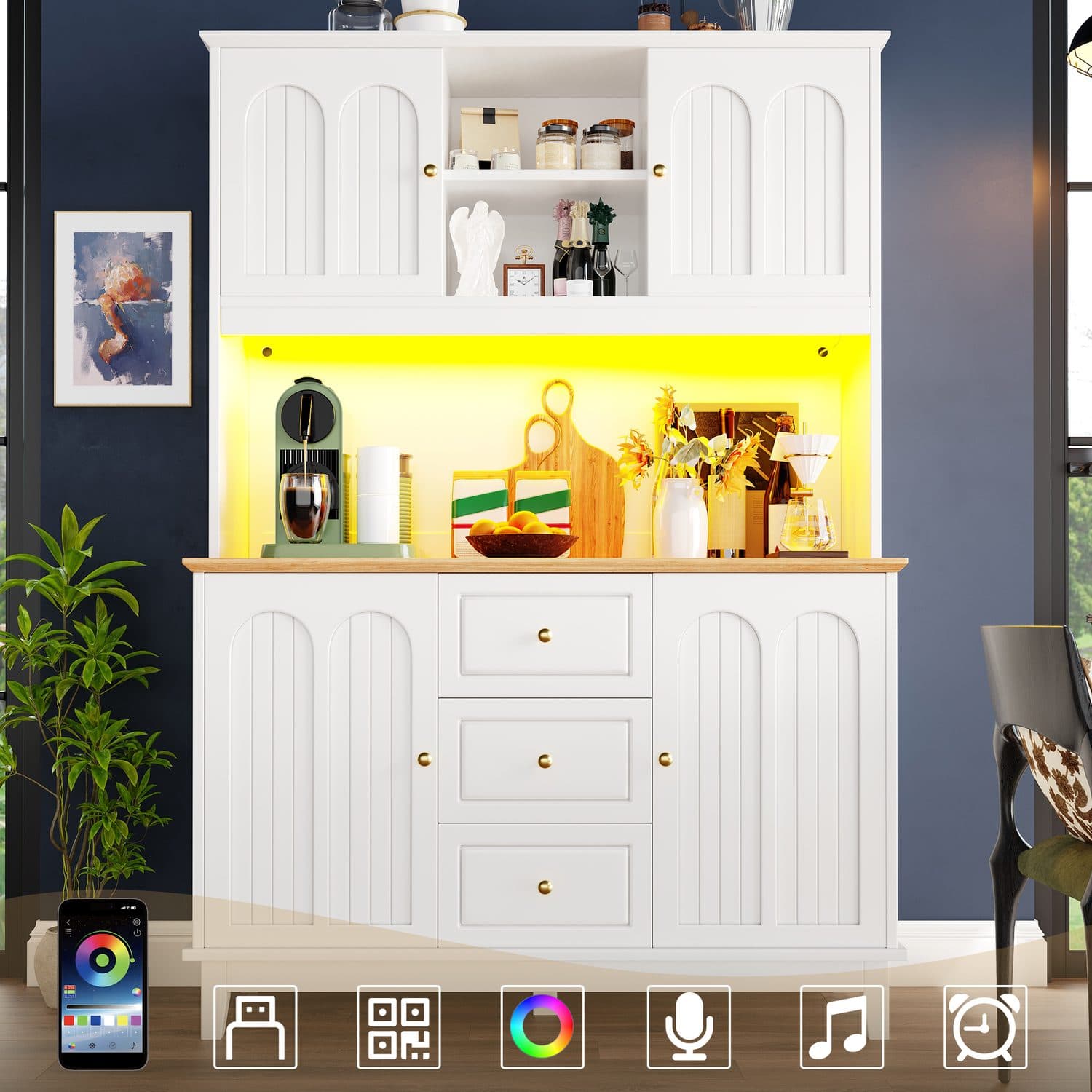 Smart LED Pantry Cabinet - image 2