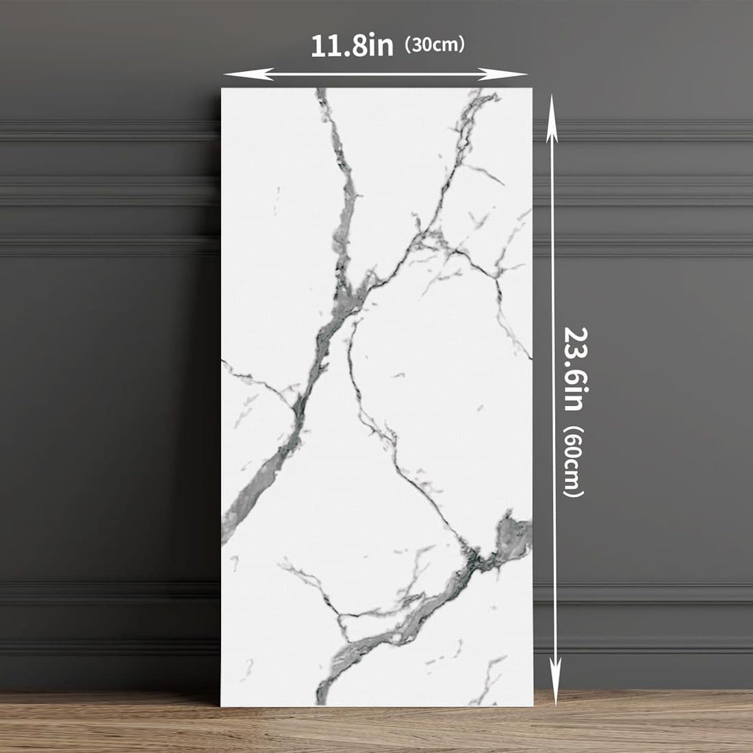 Cover Your Walls in Marble-Effect Tiles Without Grouting - image 8