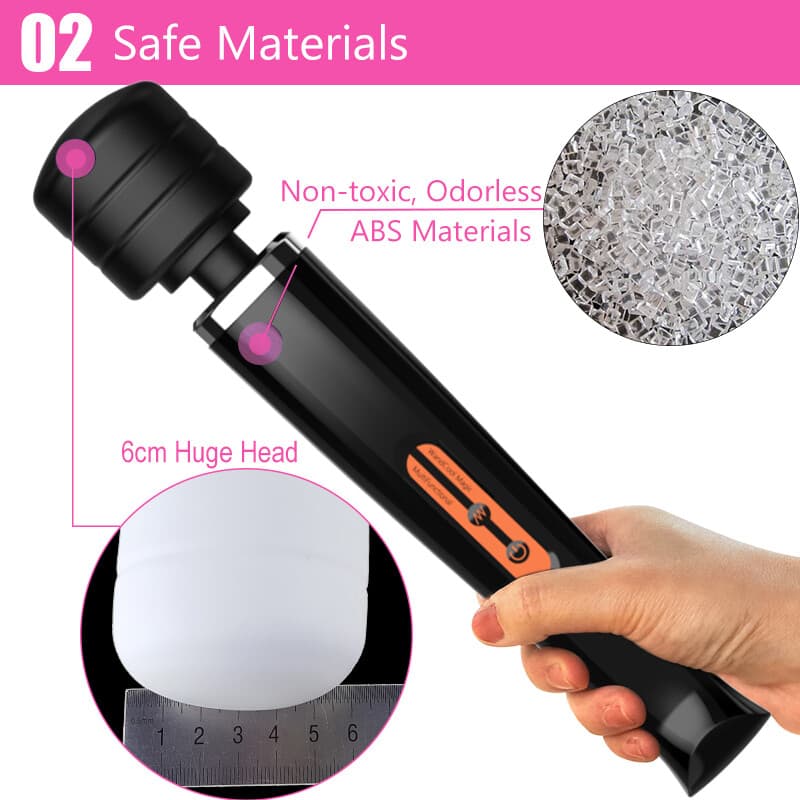 Rechargeable Massage Wand with 10 Vibration Speeds - image 7