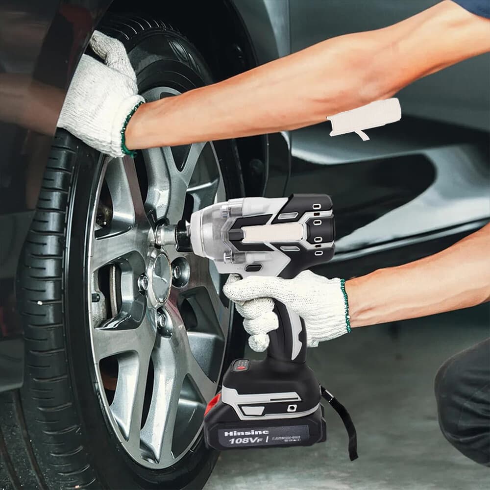 Cordless Impact Wrench Kit for Workshop Fastening - image 6