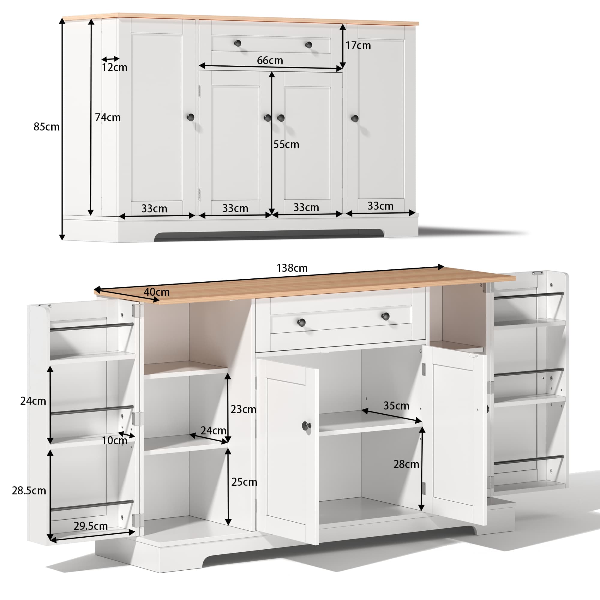 Modern Multifunctional Sideboard - image 5