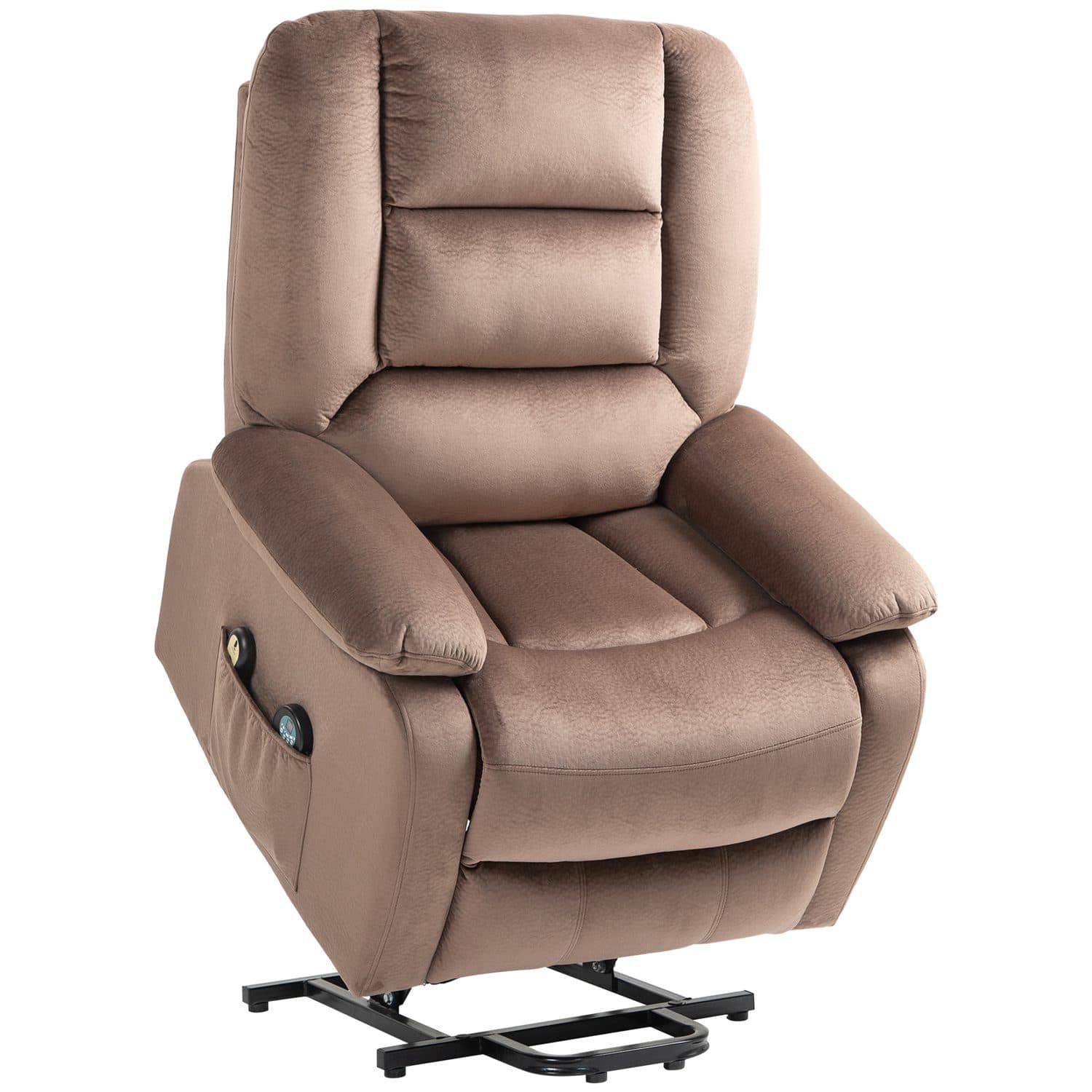 Electric Riser Massage Chair - Brown