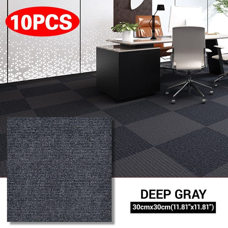 Self-Adhesive Carpet Tiles (10-Pack) - Default