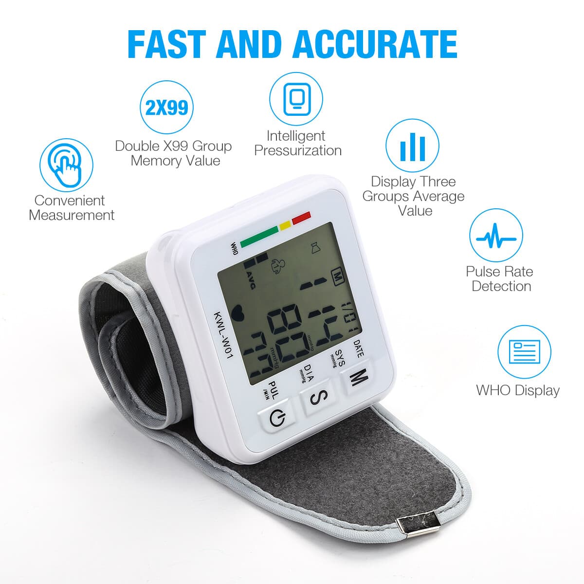 Digital Wrist Blood Pressure Monitor - image 6