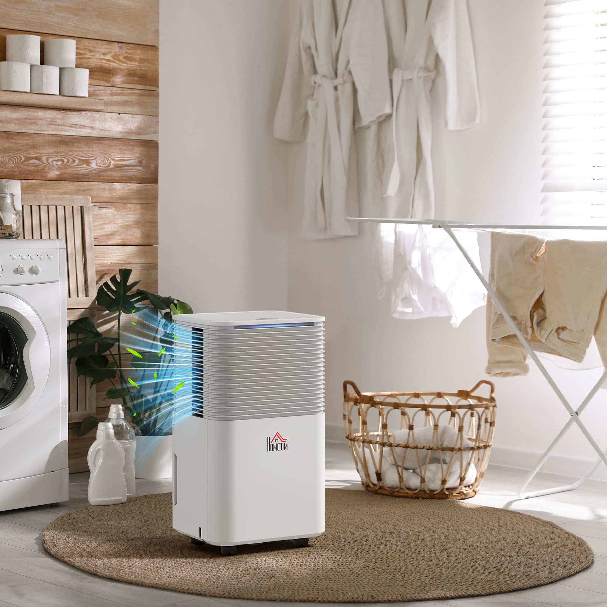 Compact 10L Dehumidifier for Damp and Laundry Drying - image 1