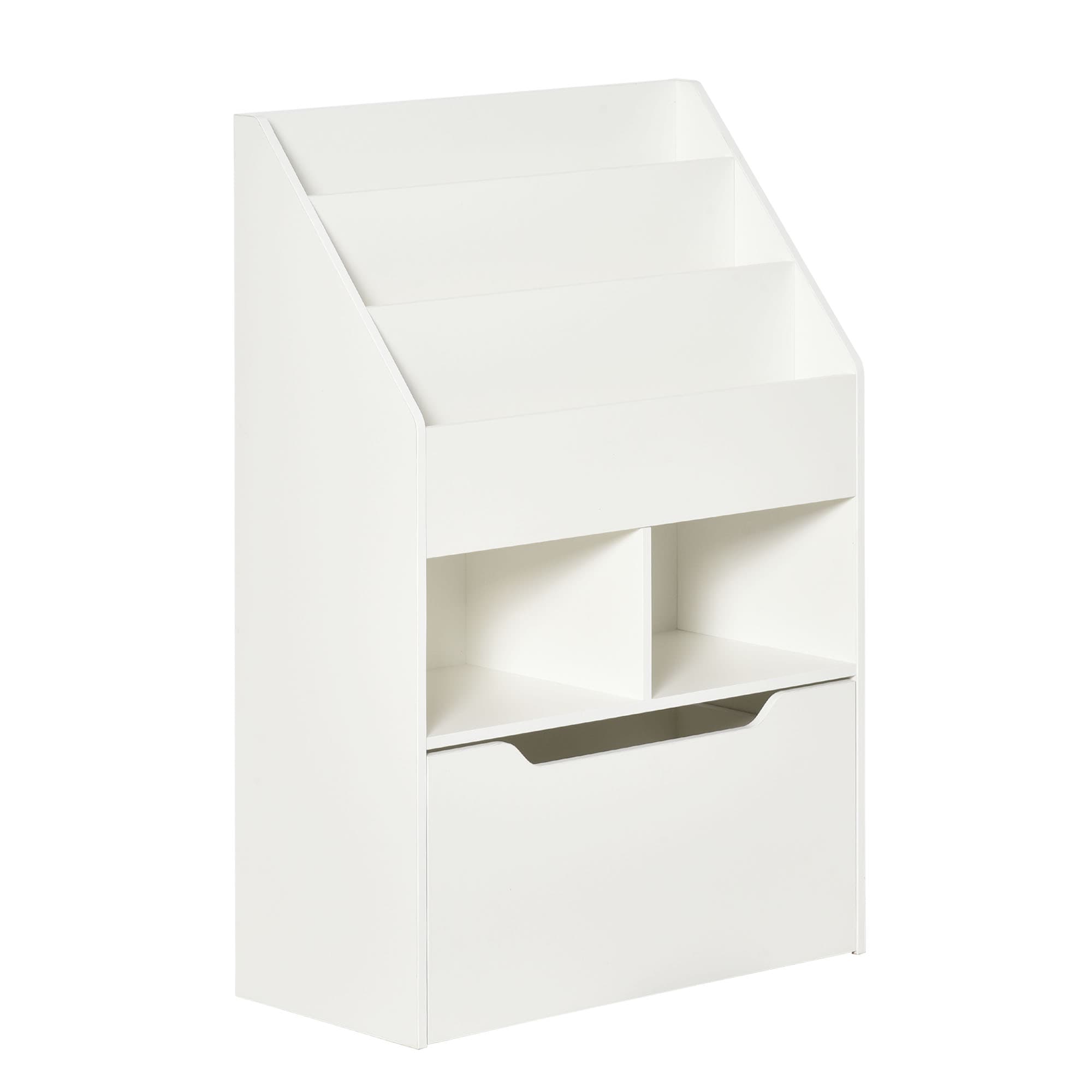White Kids Bookshelf