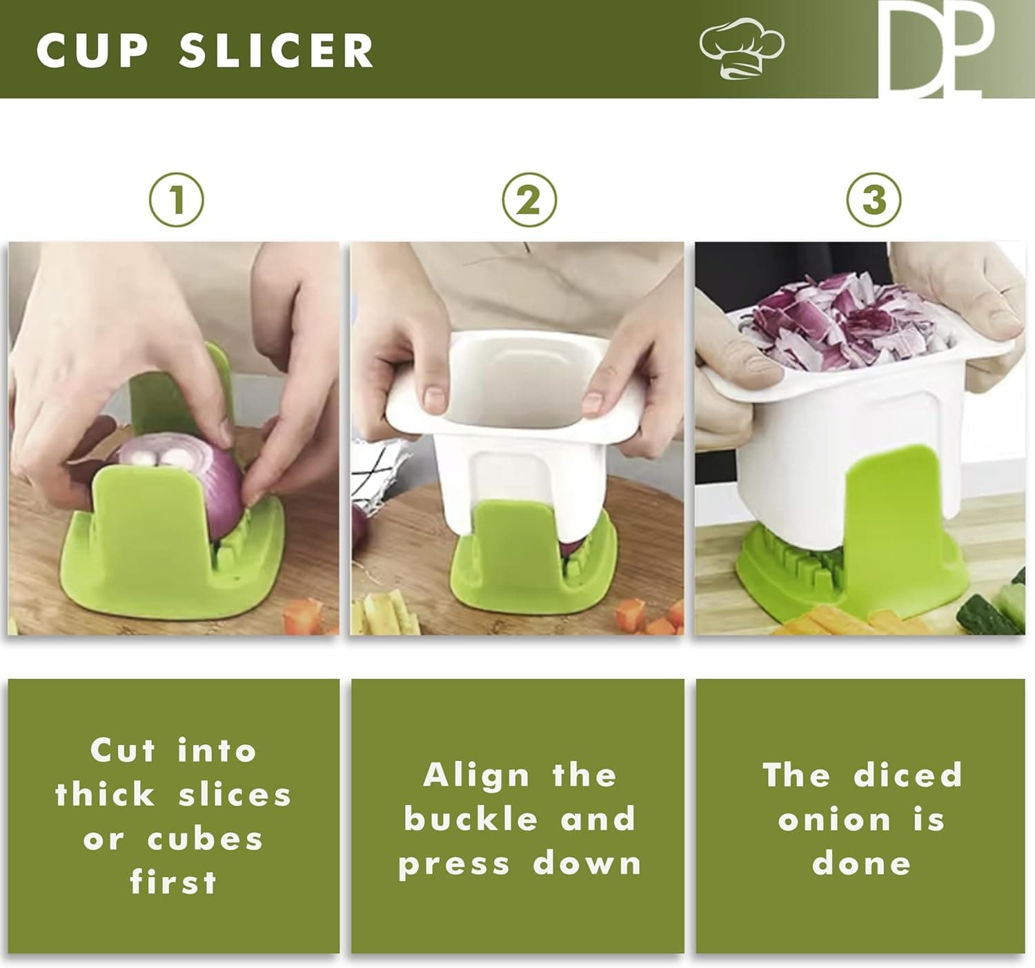 Multi-functional Manual Chopper for Vegetables and Fruits - image 1