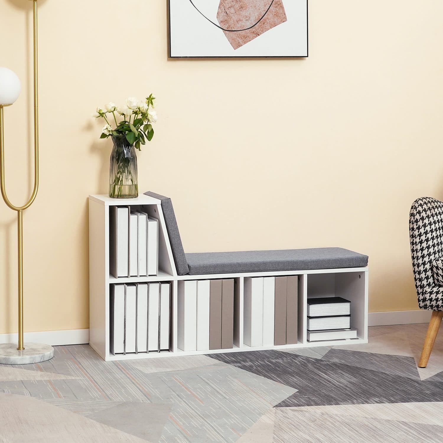 Cushioned Reading Bookcase - image 4